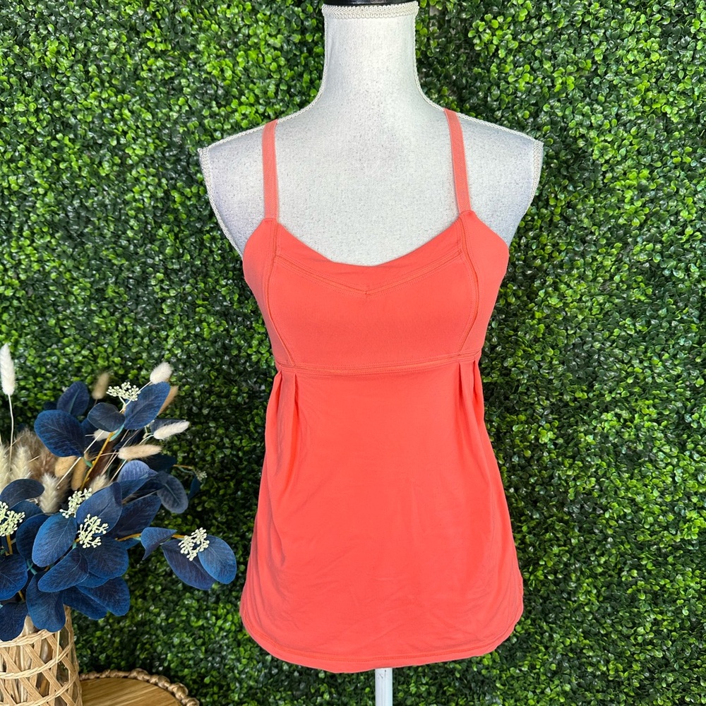 EUC Lululemon Coral Women's Tank‎ top